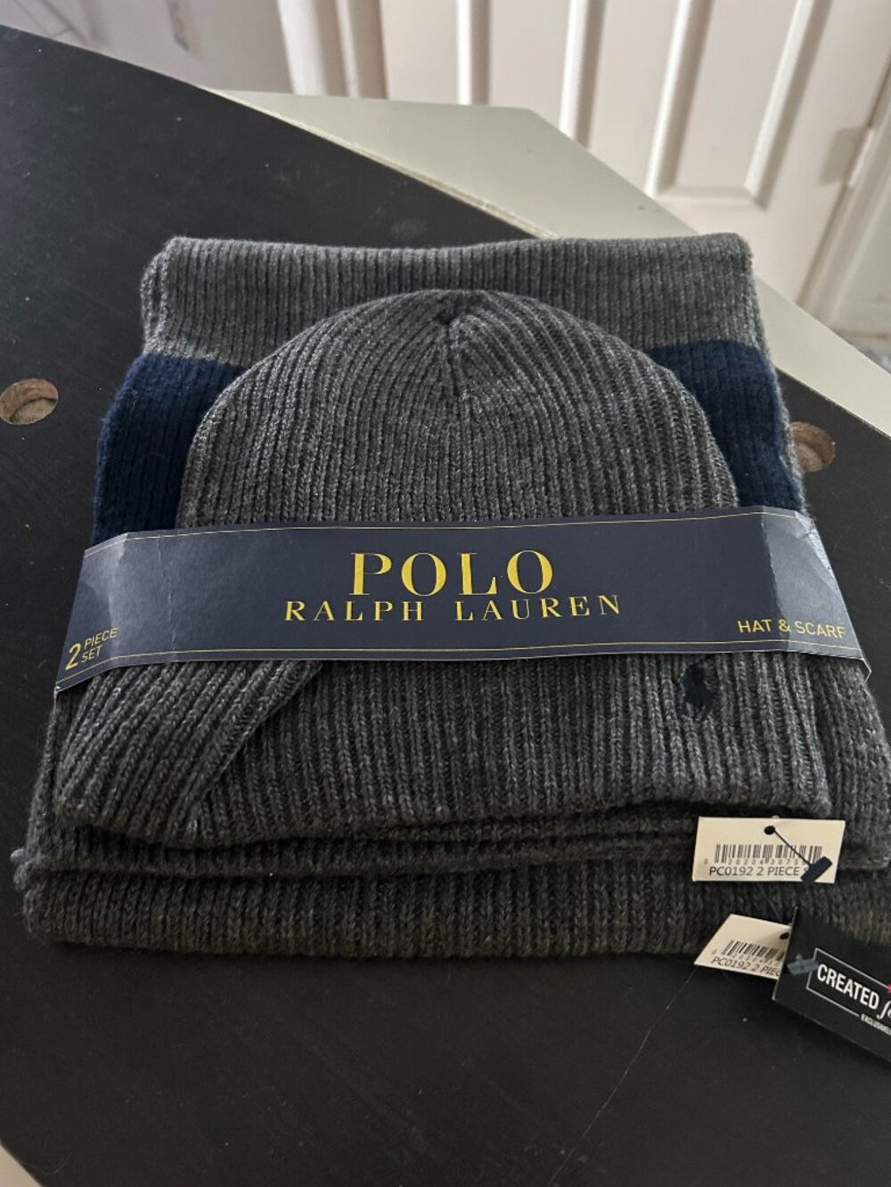 Polo Ralph Lauren-Men's Beanie Hat and Scarf, 2-Piece Set